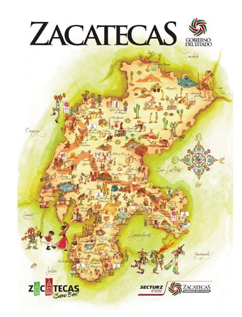 Las Mejores Ideas E Inspiraci N De Mapa De Zacatecas