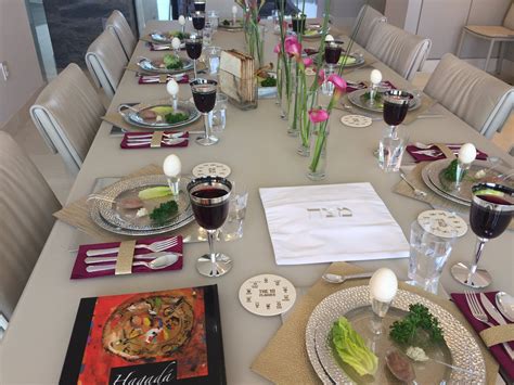 Make A Passover Seder All Disposable Passover Seder Passover Table