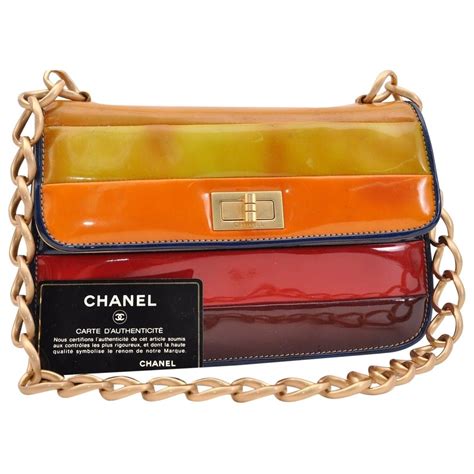 Patent Leather Handbag Chanel Multicolour In Patent Leather 6855020