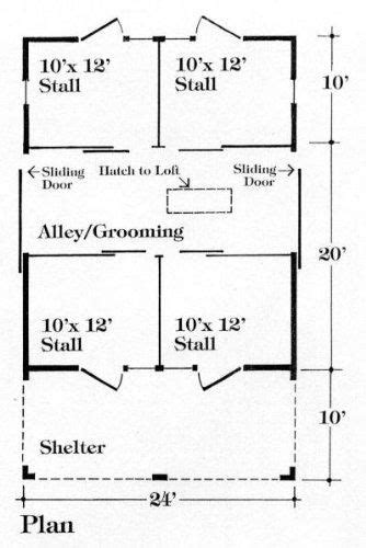 In most cases these designs offer one or more of the following features: Nine Small Horse Barn Plans - Complete Pole Barn ...
