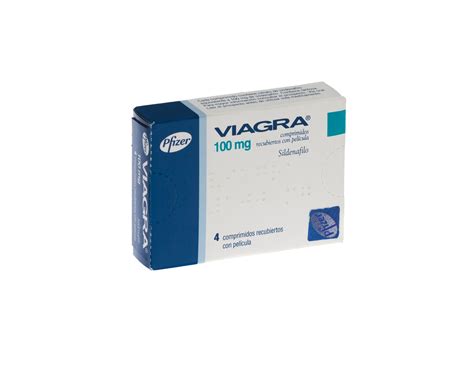 Viagra 100 Mg 4 Comprimidos Recubiertos Farmacéuticos