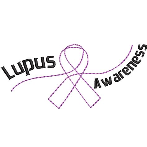 Free Ribbon Lupus Machine Embroidery Design Sproutembroiderydesigns
