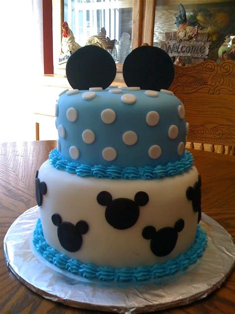 One of the most important aspects there are innumerable unique ideas that you can concentrate on for making invitations for baby shower such as using personalized fortune cookies for. Mickey Mouse Baby Shower Cake - CakeCentral.com