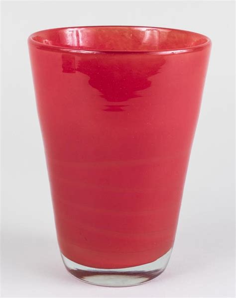 Sold Price Henry Dean Art Glass Vase July 6 0117 11 00 Am Edt