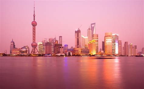Ciudades Shanghai China Pudong Fondo De Pantalla Hd Wallpaperbetter