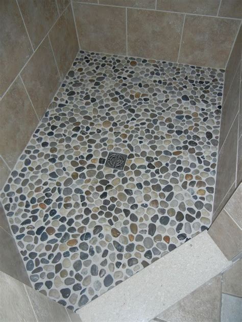 While it's often easier to remove the toilet to avoid. Do It Yourself Floors | Pebble shower floor, Diy flooring, Pebble floor