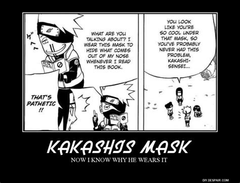 Why Kakashi Wears A Mask By Wow1076 On Deviantart