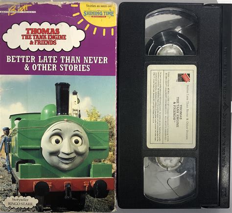 THOMAS THE TANK ENGINE FRIENDS BETTER LATE THAN NEVER VHS 1991 RARE