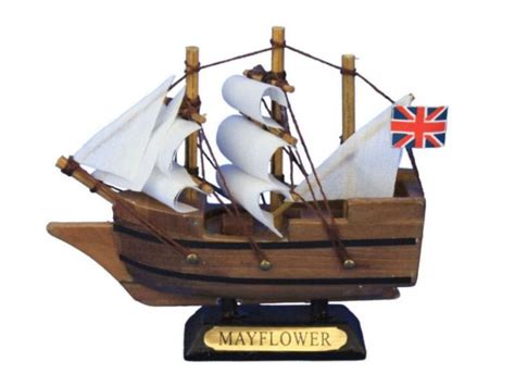 Wooden Mayflower Model Ship 4 Fifeco Marketplace