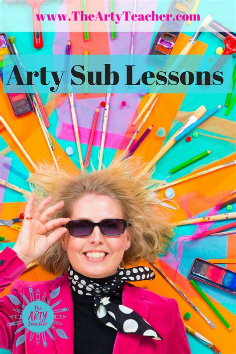 Art Sub Lessons Art Cover Lessons For Art Teachers Each Cover Lesson