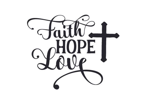 Svg File Svg Free Faith Hope Love Svg Free Svg Cut Files Create Your