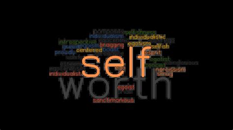 Self Worth Synonyms And Related Words What Is Another Word For Self