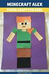 Minecraft Alex Paper Craft for Kids