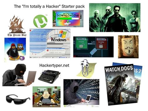 The Im Totally A Hacker Starter Pack Rstarterpacks