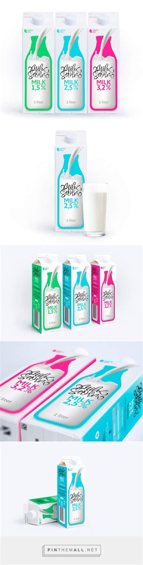 Dairy Packaging Yogurt Packaging Milk Packaging Cool Packaging Food