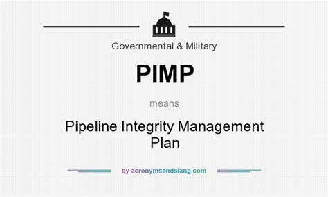 Pimp Pipeline Integrity Management Plan In Government And Military By