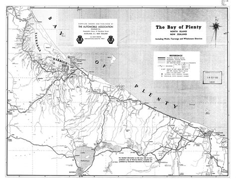 Bay Of Plenty Road Map University Of Waikato