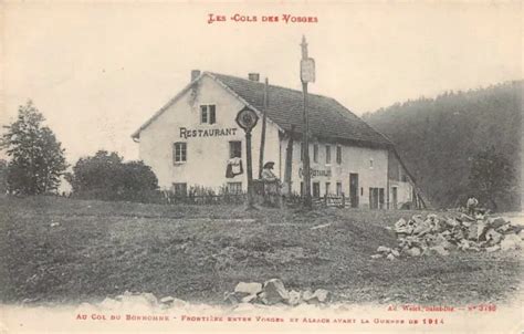 Le Col Du Bonhomme Border Between The Vosges And Alsace Before The