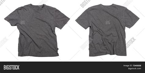 Blank Grey T Shirts Image And Photo Free Trial Bigstock