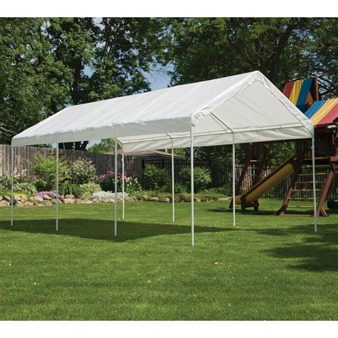 Product titleimpact canopy 10x20 instant pop up canopy tent, commercial grade aluminum frame, wheeled roller bag, white. Max Ap Canopy 10x20 & ShelterLogic Max AP 10 Ft. X 20 Ft ...