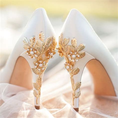 32 Floral Wedding Shoes Ideas For Spring And Summer Nuptials Crazyforus