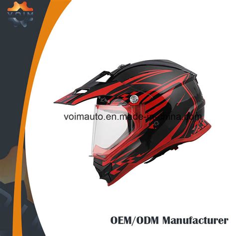 Female Dirt Bike Helmets Factory Price Motocross Helmets Parts With Dot