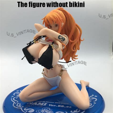 Japanese Anime One Piece Pvc Action Figure Nami Verbb Toy Without