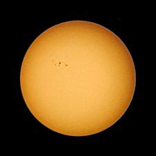Naked Eye Sunspot Sky Telescope Sky Telescope