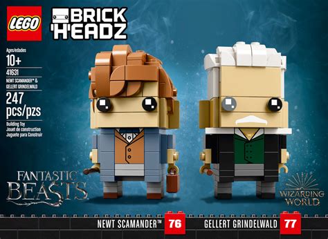 Lego Reveals New Fantastic Beasts Brickheadz