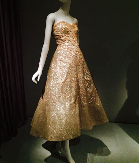 Christian Dior Evening Dress 1952 1953 Strapless Dress Formal