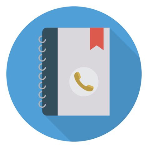 Telephone Directory Free Interface Icons