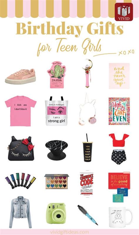 Maybe you would like to learn more about one of these? 20+ Best Birthday Gifts for Teenage Girls [2019 Edition ...