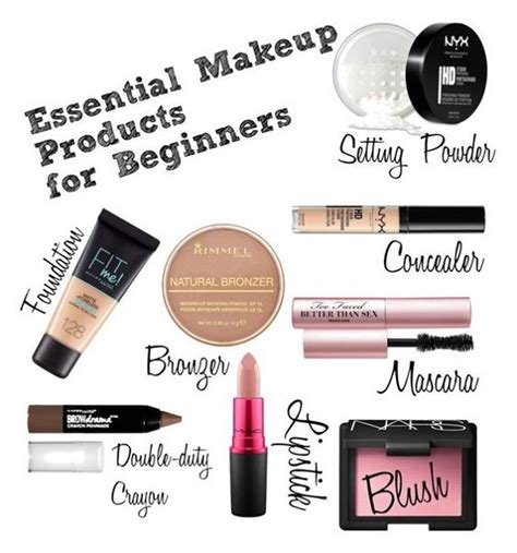 Makeup Products Essentials For Beginners ⋆ Gigis Adventures