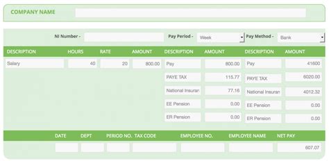 Payslip Maker Authentic Detailed Fast And Free Instant Preview
