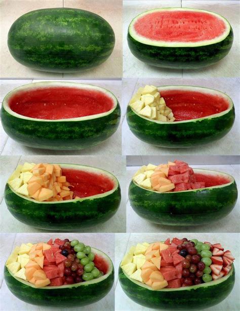 Strong And Beyond How To You Make A Watermelon Fruit Bowl
