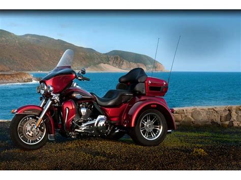 Used 2012 Harley Davidson Tri Glide Ultra Classic Ember Red Sunglo