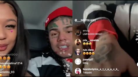 6ix9ine Tries To Get Dome From Gf Jade In Back Of Uber Youtube