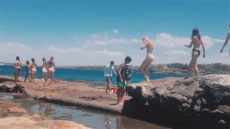 Girls Sand And Sun Bondi Beach Sydney Australia Youtube