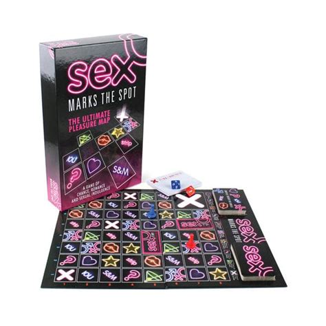 Creative Conceptions Sex Marks The Spot The Ultimate Plesaure Map Adult Board Games