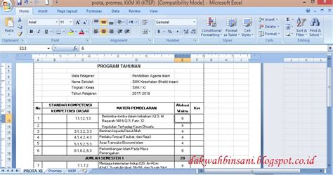 Jan 08, 2021 · menyusun dan mengembangkan silabus, prota, promes, dan rpp. Prota Promes Pai Smp Kelas 9 Kurikulum 2013 - Revisi Sekolah