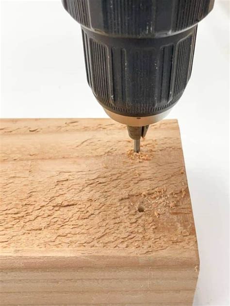 How To Drill Pilot Holes For Wood Screws The Handymans Daughter