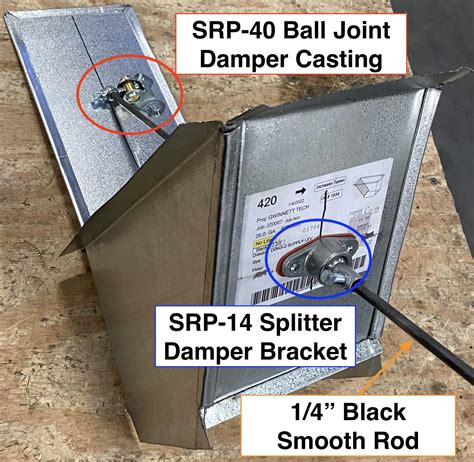 Splitter Damper Bracket And Ball Joint Damper Casting Conklin Metal