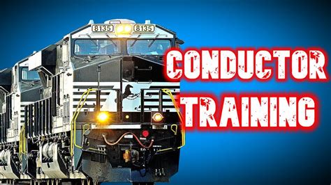 Norfolk Southern Conductor Training What To Expect Youtube