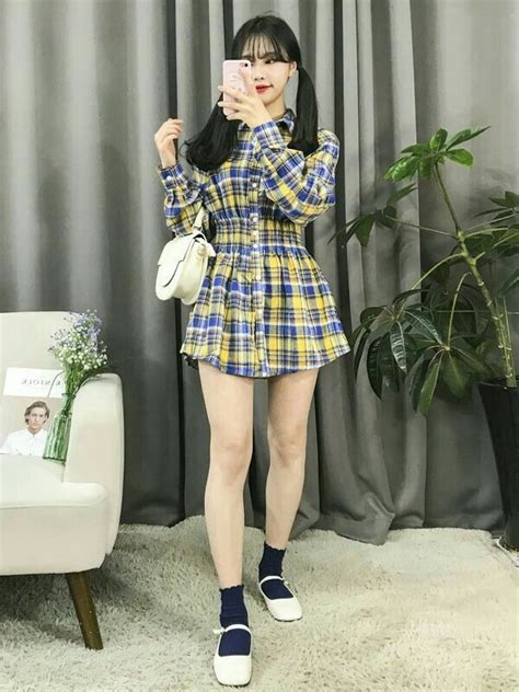 Pin By Hobihobiah18 On Fashion Preppy Girl Outfits Cute Korean
