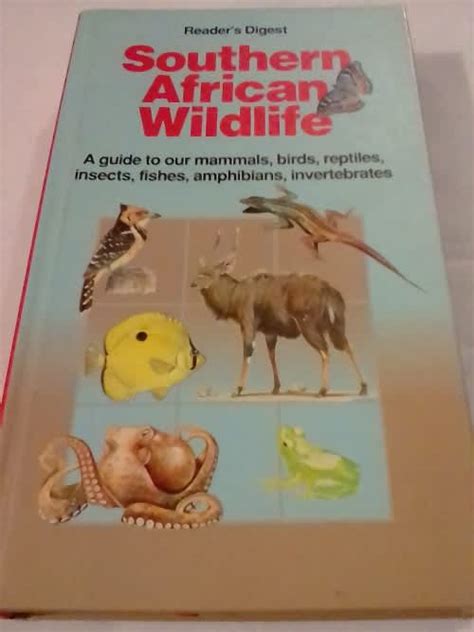 Natural Science Southern African Wildlife Very Good Guide To