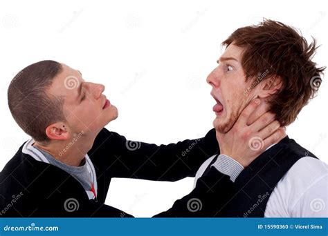 Two Men Fighting Stock Photo Image 15590360