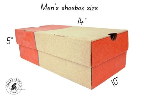 What Are The Dimensions Of A Shoebox Measuring Stuff