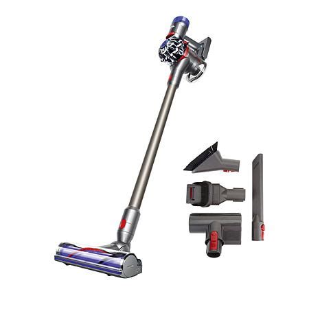 Captures dust, animal hair and allergens, and expels. Dyson V8 Animal Cordless Vacuum with Tools - 9091576 | HSN