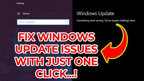 Fix All Windows 10 Update Errors And Problems With One Click Something