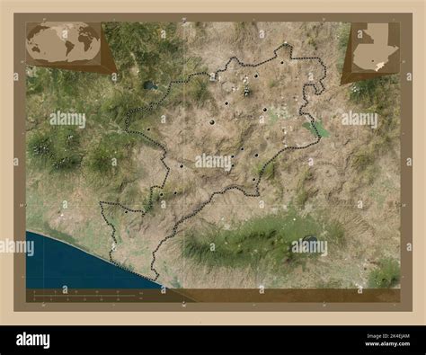 Jutiapa Departamento De Guatemala Mapa Satelital De Baja Resolución